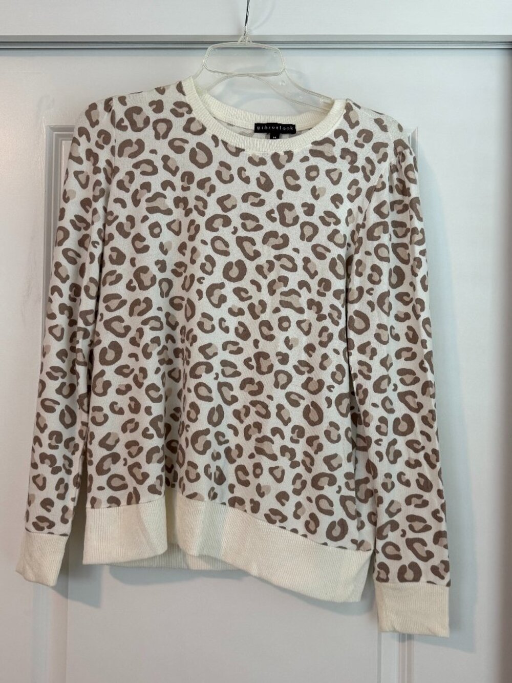 Gibsonlook Animal Print Sweater Good Condition Size Medium
